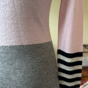 Autumn Cashmere 100% Cashmere Colorblock Sweater – Size S Petite